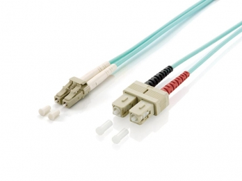 [255317] 255317 Cable de fibra óptica e InfiniBand 15 m 2x LC 2x SC Turquesa