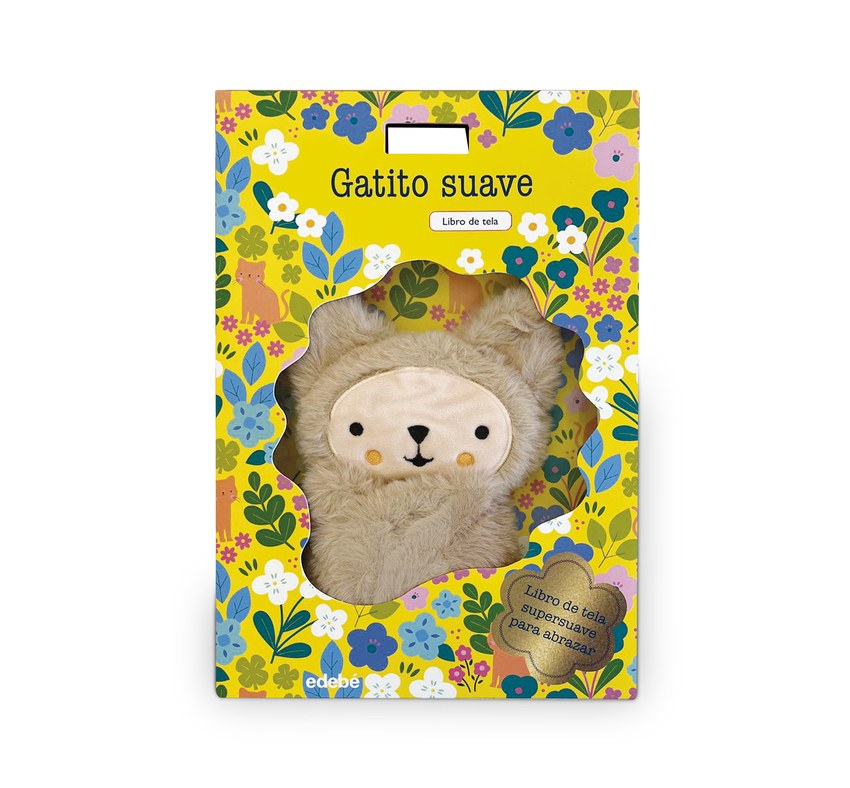 GATITO SUAVE. Libro de tela supersuave para abrazar