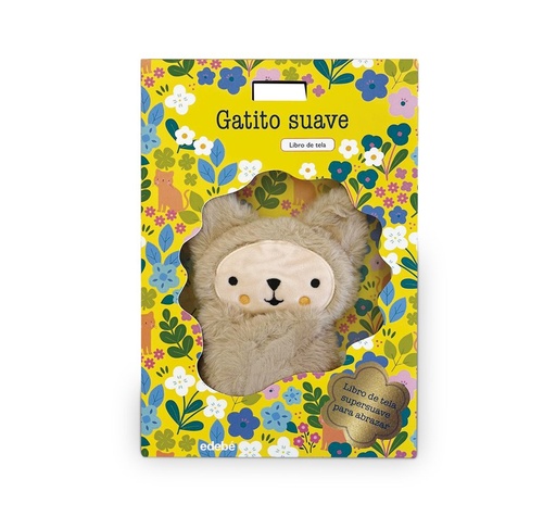 GATITO SUAVE. Libro de tela supersuave para abrazar