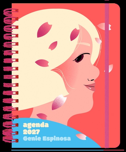 Agenda anual semanal 2027 Genie Espinosa