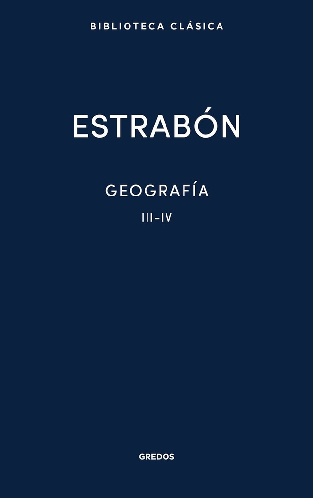 Geografia II. Libros III-IV