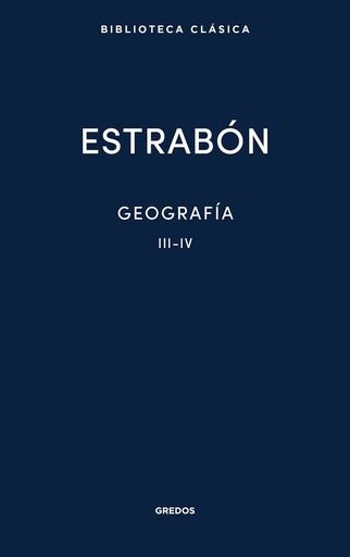 Geografia II. Libros III-IV