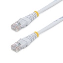 Cable de Red Ethernet 15m UTP Patch Cat5e Cat 5e RJ45 Moldeado - Blanco