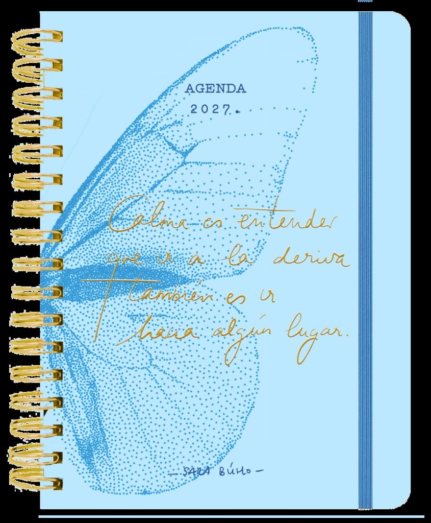 Agenda anual diaria 2027 Sara Búho