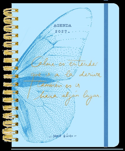 Agenda anual diaria 2027 Sara Búho