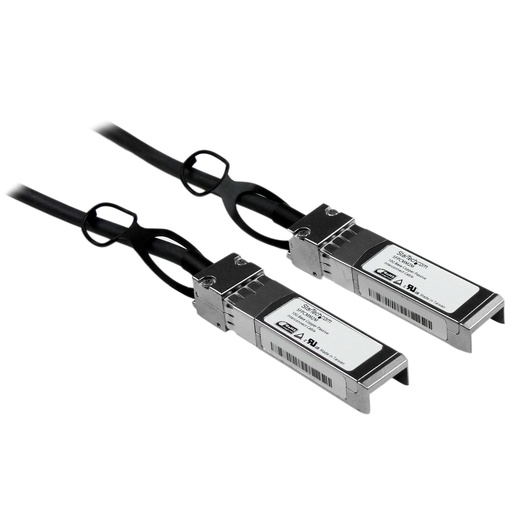 [SFPCMM2M] Cable de 2m Twinax Direct Attach SFP+ a SFP+ - 10G Compatible con Cisco SFP-H10GB-CU2M - DAC de Cobre SFP+ 10GbE - DAC Pasivo de Bajo Poder 10Gbps Firepower ASR920 ASR9000