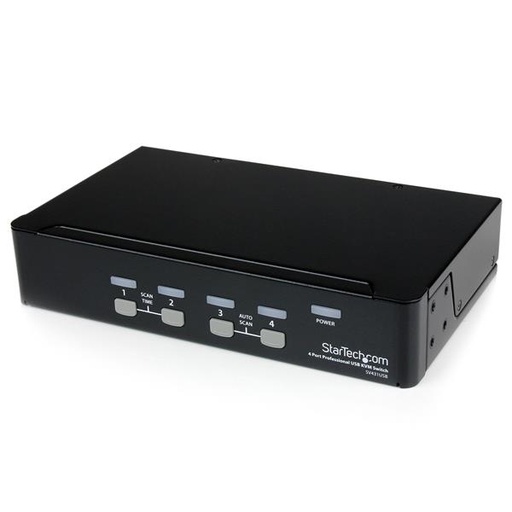 [SV431USB] Conmutador Switch Profesional KVM 4 Puertos Vídeo VGA - USB - Hasta 1920x1440