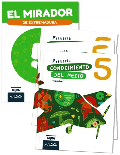 CONOCIMIENTO DEL MEDIO 5ºPRIMARIA +MIRADOR EXTREMADURA. MIRA