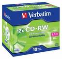 CD-RW 12x 700 MB 10 pieza(s)