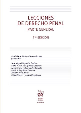 Lecciones de derecho penal. Parte general
