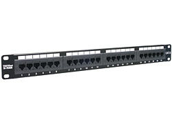 [TC-P24C6] 24-port Cat6 Unshielded Patch Panel