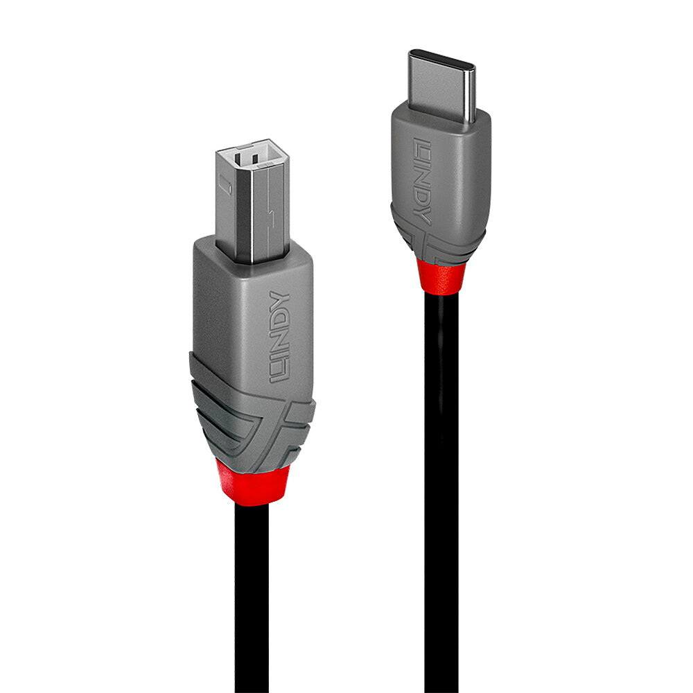 36942 cable USB USB 2.0 2 m USB C USB B Negro
