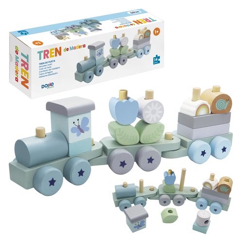 [64011] JUEGO DOHE EDUCA TREN MADERA