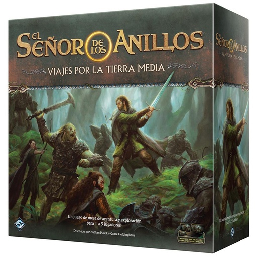[JME01ES] Journeys on Middle Earth 60 min Juego de mesa Viaje/aventura