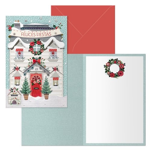 [70171] CHRISTMAS DOHE 115x170 PAZ - Pack de 6 unidades