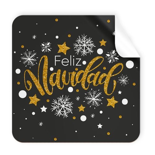 [47535] ETIQ.REG. R.250 CUADR. FELIZ NAVIDAD