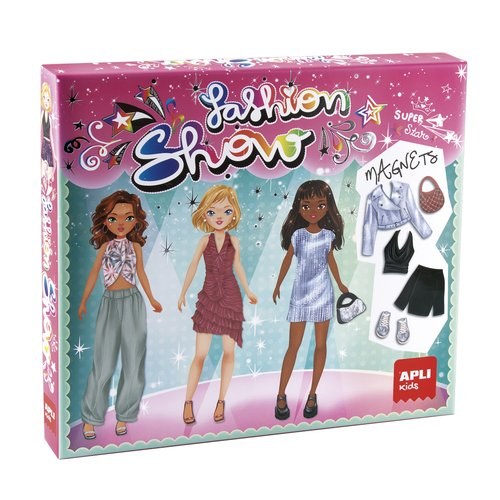 [19799] JUEGO MAGNETICO APLI FASHION 43PZ