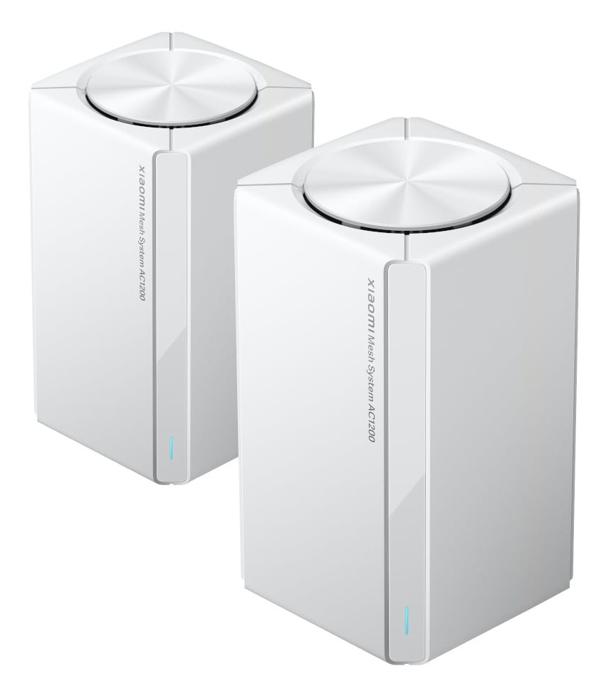 AC1200 2 Pack Doble banda (2,4 GHz / 5 GHz) Wi-Fi 5 (802.11ac) Blanco Interno