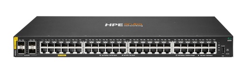 [R8N85B] Aruba Networking CX 6000 48p 10M/100M/1G Class4 PoE 4p SFP 1G 370W Switch