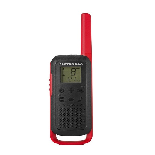 [188043] TALKABOUT T62 two-way radios 16 canales 12500 MHz Negro, Rojo