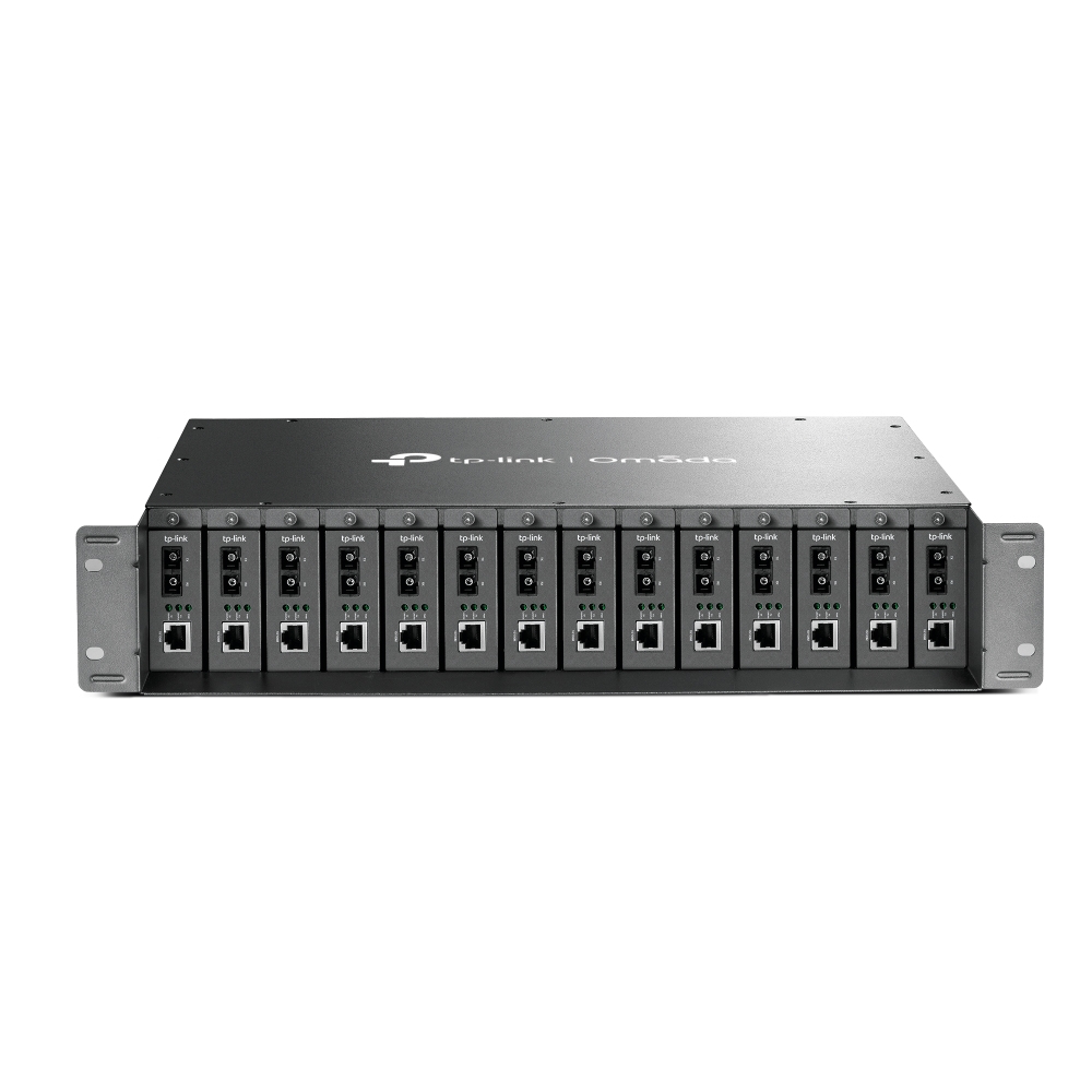 Omada MC1400 chasis de red 2U Negro