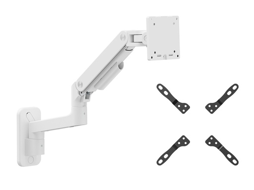 [650140] 650140 soporte para monitor 124,5 cm (49") Pared Blanco