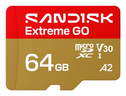[SDSQXGN-064G-GN6MN] Extreme GO 64 GB MicroSDXC UHS-I