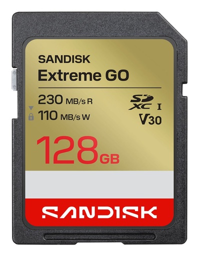 [SDSDXGN-128G-GNCIN] Extreme GO 128 GB SDXC UHS-I
