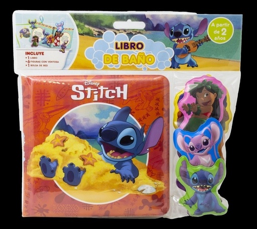 Stitch. Libro de baño
