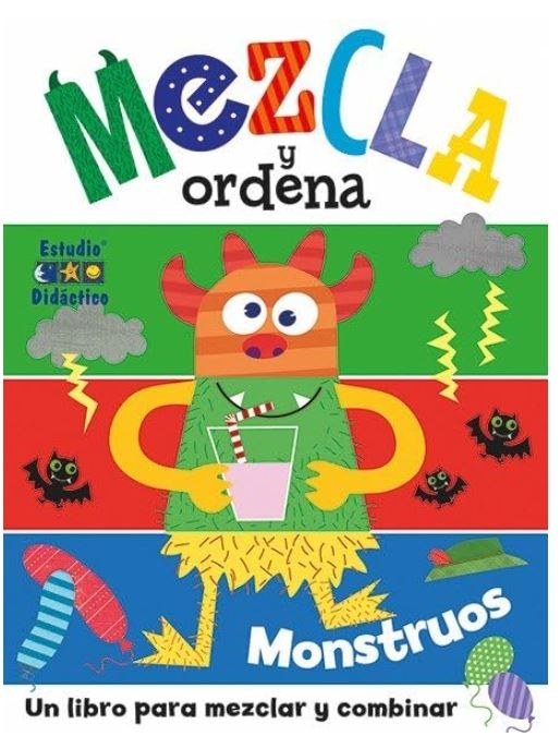 Mezcla y Ordena  Monstruos