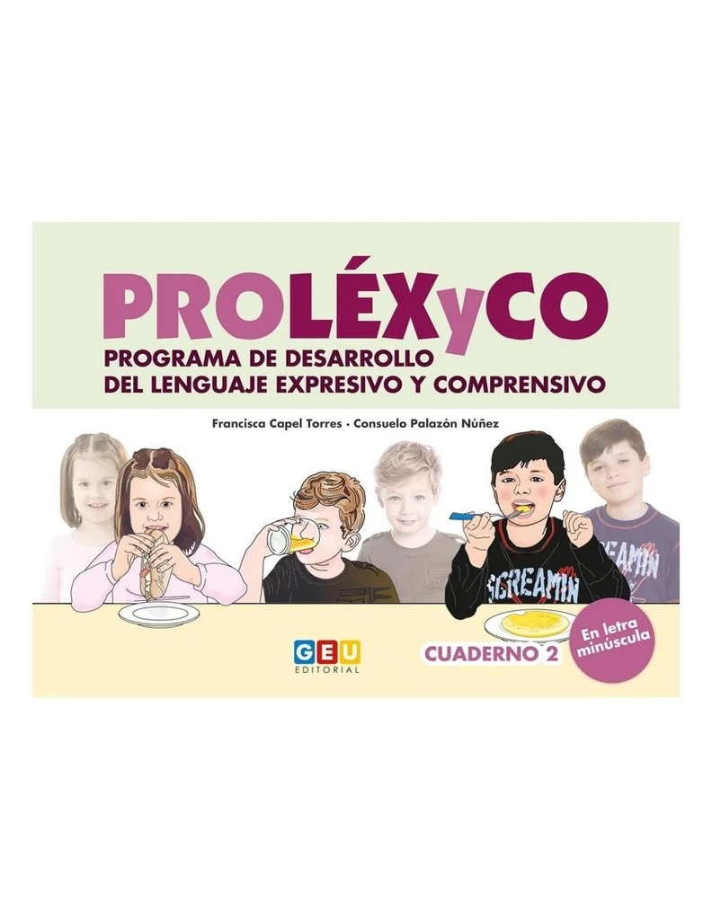 Prolexyco. Cuaderno 2 Minúscula