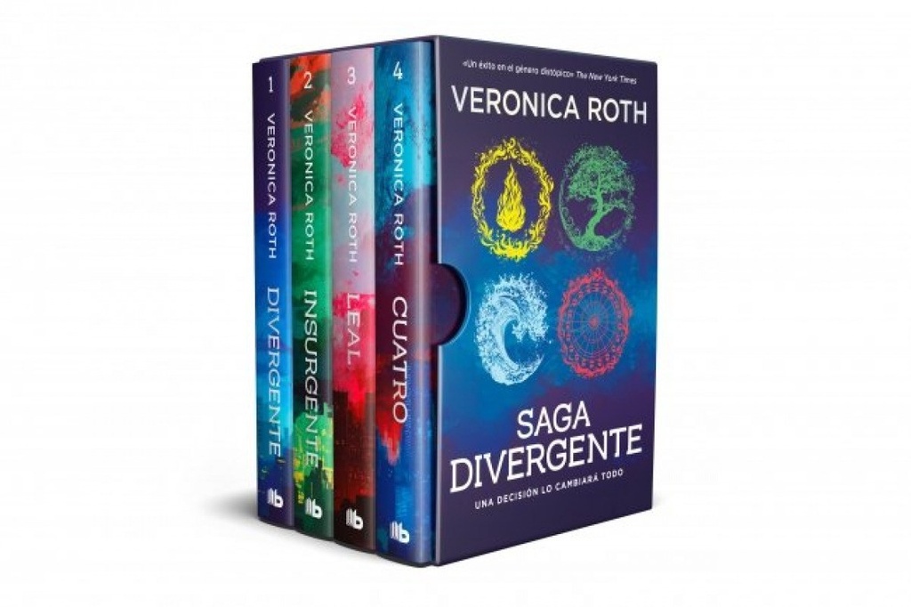 Estuche saga divergente