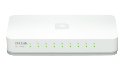 [GO-SW-8E] GO-SW-8E switch No administrado Fast Ethernet (10/100) Blanco