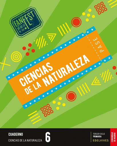 CUADERNO CIENCIAS NATURALEZA 6ºPRIMARIA. FANFEST. MADRID 2023