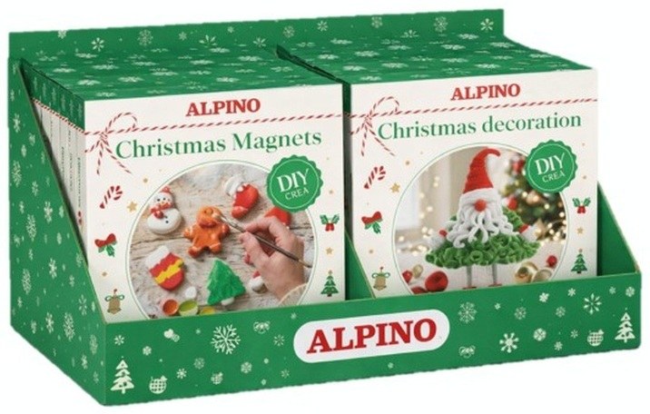 Expositor sobremesa 8 mini kits navidad surtidos