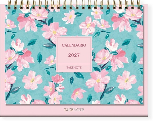 Calendario sobremesa 2027 takenote daniela