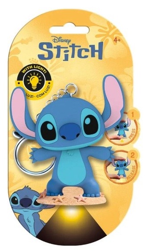 FLASHIES FIGURA 3D LLAVERO CON LUZ STITCH