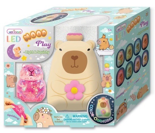 LAMPARA AMBIENTAL SQUISHY CAPYBARA