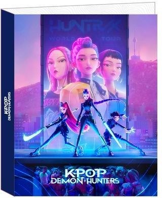 CARPETA FOLIO 4 ANI.MIXTAS K-POP Demon Hunters - STATIONERY 26,5x33x4cm