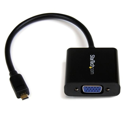 [MCHD2VGAE2] Adaptador Conversor Micro HDMI a VGA para Smartphones / Ultrabooks / Tabletas - 1920x1080