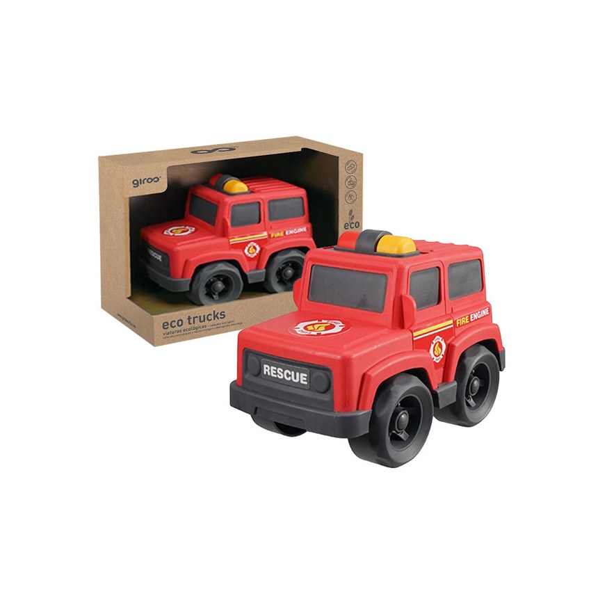 ECO CAMION DE BOMBEROS GIROS 17CM