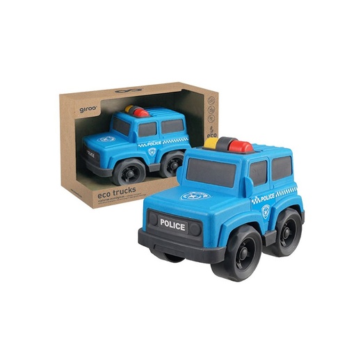 ECO COCHE DE POLICIA GIROS 17 CM