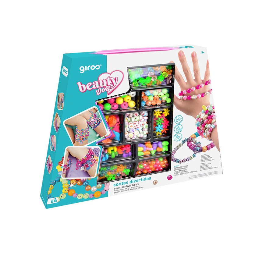 KIT DE CUENTAS DIVERTIDAS BEAUTY GLOW GIROS PRETEND