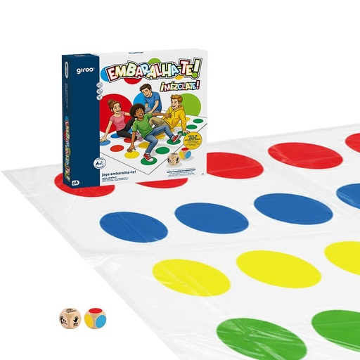 JUEGO MEZCLATE CON ALFOMBRA Y DADOS GIROS PLAY