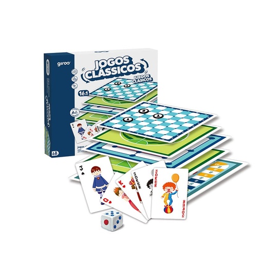 JUEGOS CLASICOS 16 EN 1 GIROS PLAY