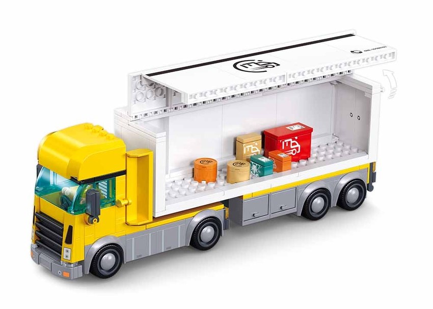 CAMION DE ENTREGAS METROPOLIS 269 PIEZAS