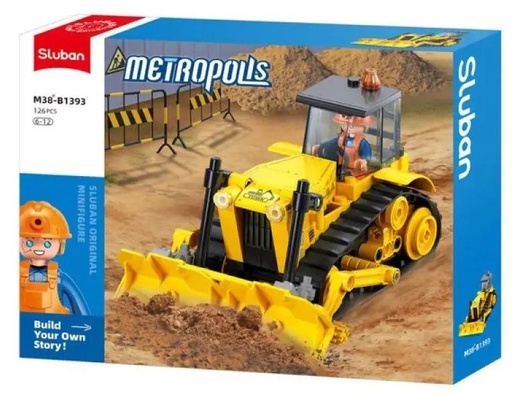 BULLDOZER PESADO METROPOLIS 127 PIEZAS