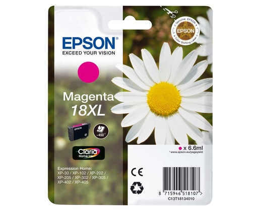 [C13T18134010] Daisy Cartucho 18XL magenta