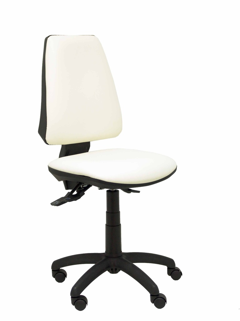 Silla Elche sincro similpiel blanco