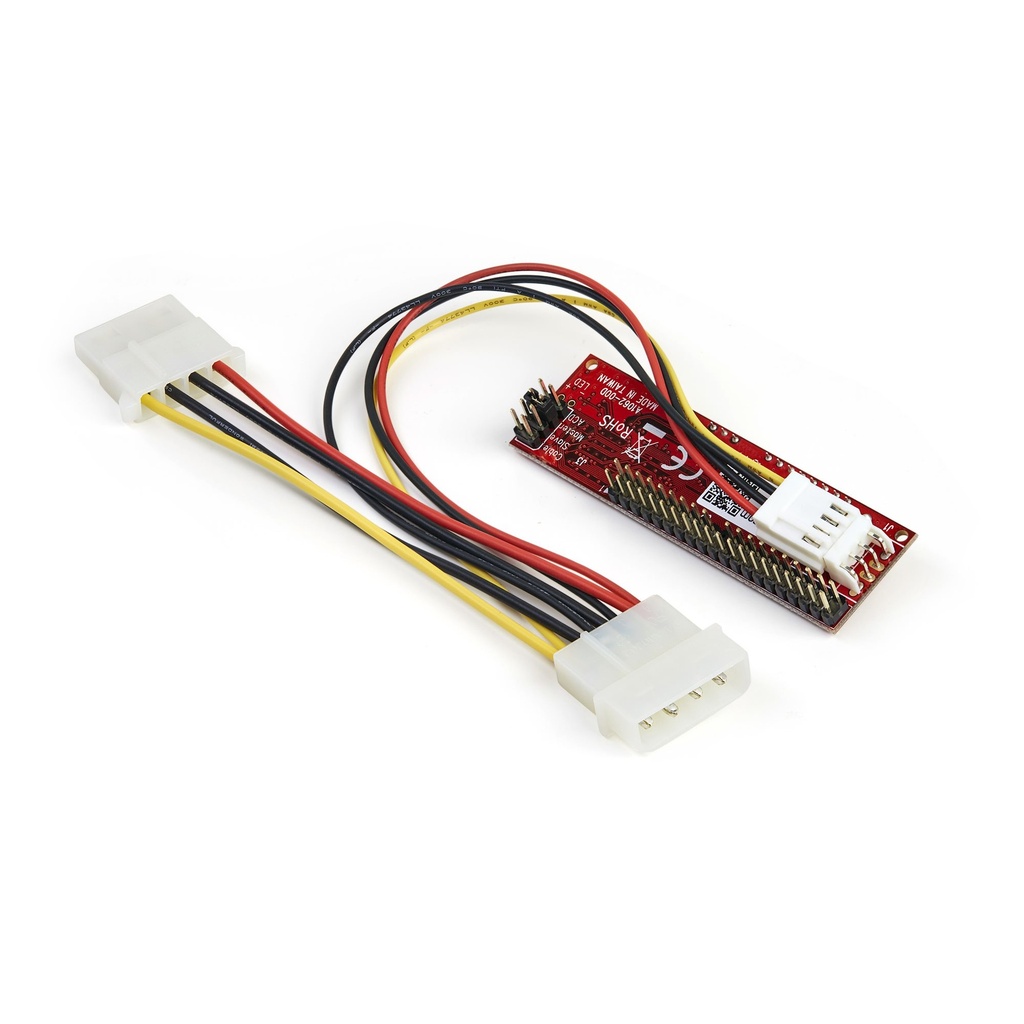 Conversor Adaptador IDE PATA de 40 pines a SATA - Convertidor para Disco Duro SSD o Unidad Óptica